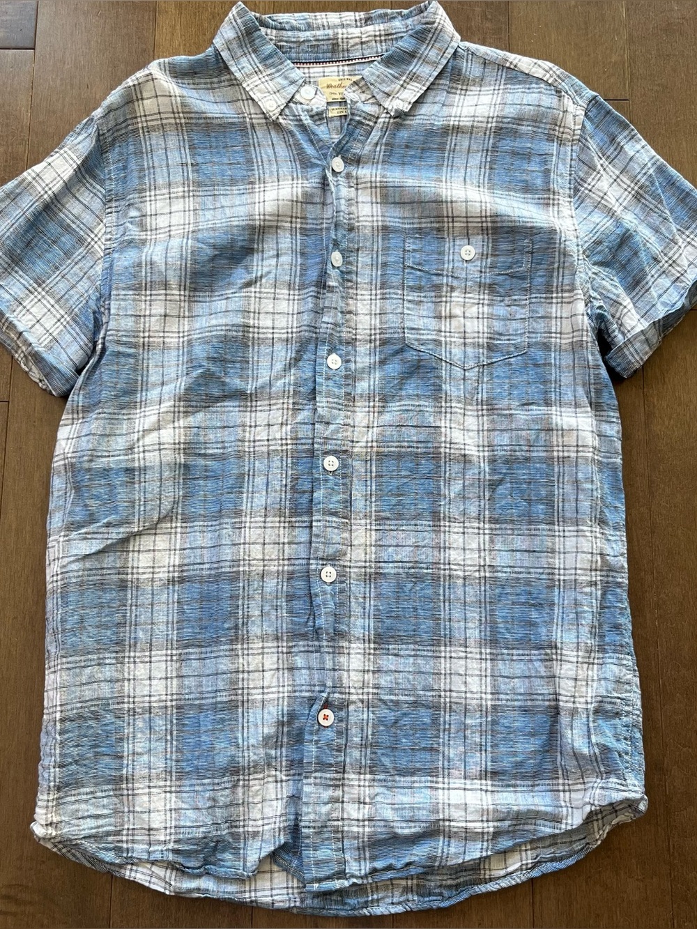 ✨2/$30✨ Original Weatherproof Vintage Linen Blend Shirt